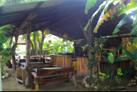        casa del mar hostel dining area 
  - Costa Rica