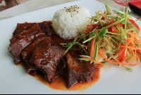 bambu restaurant beef shortribs 
 - Costa Rica