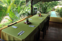        rio celeste restaurant table setting 
  - Costa Rica