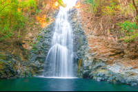        Montezuma Waterfall At The Beginning Of Summer
  - Costa Rica