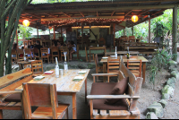        outside kojis restaurant 
  - Costa Rica
