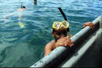 cahuita national park snorkeling hiking tour snorkel 
 - Costa Rica