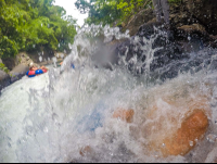 Splash Of Water Rio Negro Tubing Rincon De La Vieja
 - Costa Rica