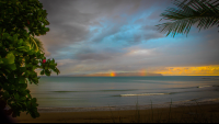 playa tamales double rainbow matapalo costa rica 
 - Costa Rica