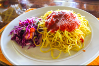 spaghetti lunch 
 - Costa Rica