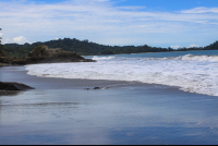 playa playitas manuel antonio view waves 
 - Costa Rica