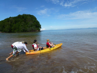        kayak jaco launching 
  - Costa Rica
