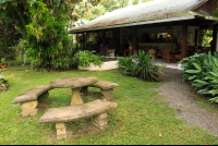 magellan inn courtyard recstaurant 
 - Costa Rica