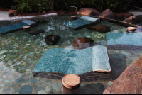        baldi hotsprings water deck chair 
  - Costa Rica