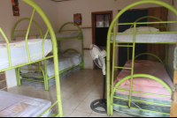 bunk bed shared rooms casa del mar hostel 
 - Costa Rica