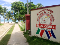 Bar Restaurant Pizzeria Playa Carmen Sign
 - Costa Rica