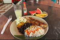        curu authentic meal dining hall 
  - Costa Rica