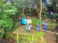 Land Platform Tizati Zip Line Rincon De La Vieja
 - Costa Rica