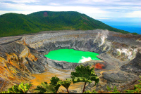        crater poas volcano 
  - Costa Rica