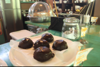 chocolate muffin olam restaurant santa teresa 
 - Costa Rica