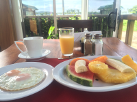 samara inn breakfast view 
 - Costa Rica