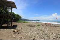        dominical beach attraction lifeguard station 
  - Costa Rica