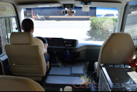        Passenger Coaster Van Driver And Front Seat Passenger
  - Costa Rica