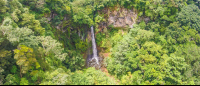 Tizati Waterfall View Tizati Zip Line Rincon De La Vieja
 - Costa Rica