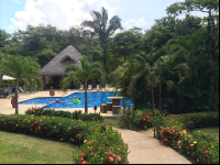 pool and garden yard hotelleyenda 
 - Costa Rica