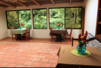 hot springs lodge common area 
 - Costa Rica