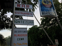        signage montezuma restaurant 
  - Costa Rica