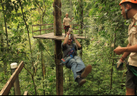 midworld tarzan swing 
 - Costa Rica