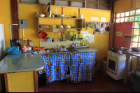 coconut hostel kitchen 
 - Costa Rica