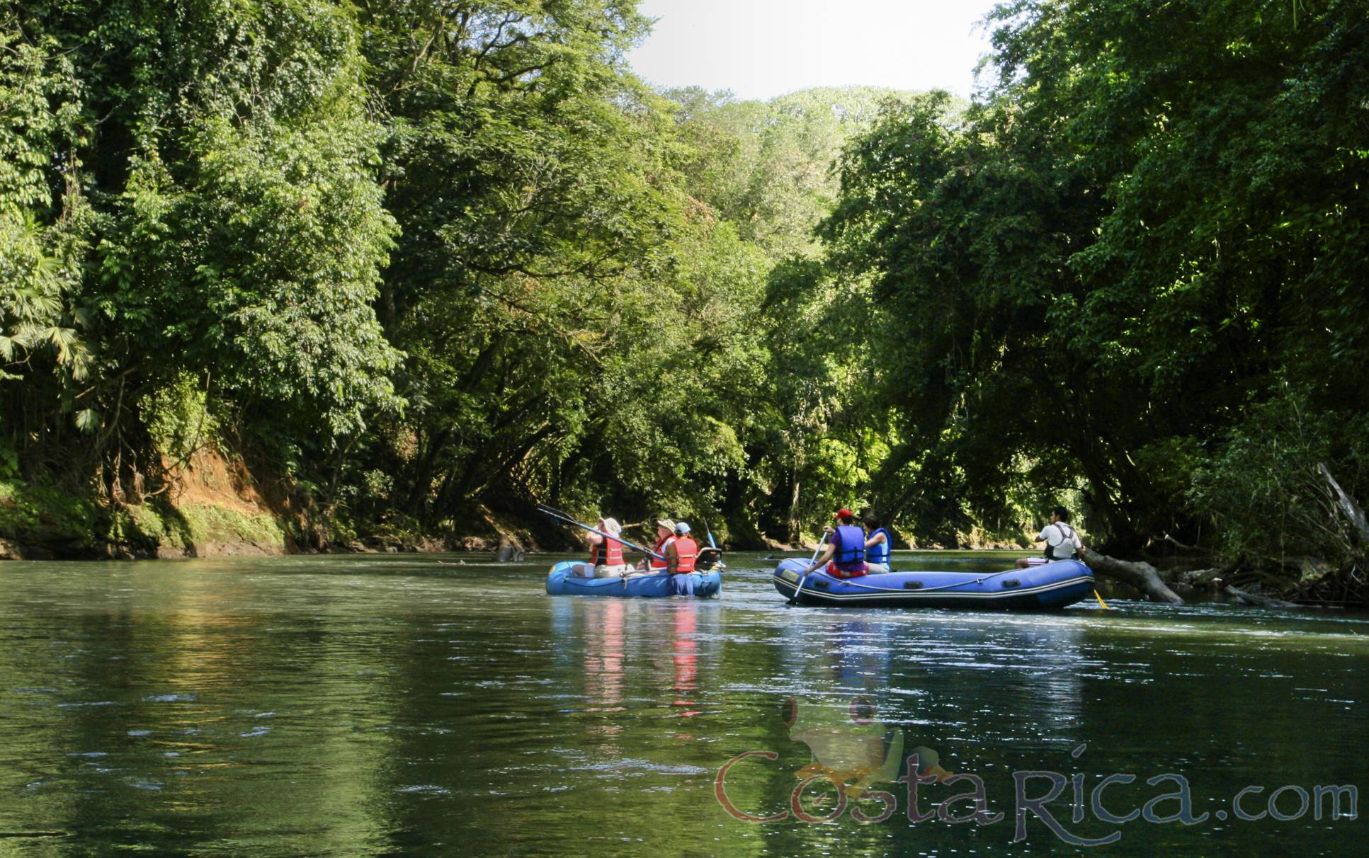 floating on penas blancas river 
 - Costa Rica