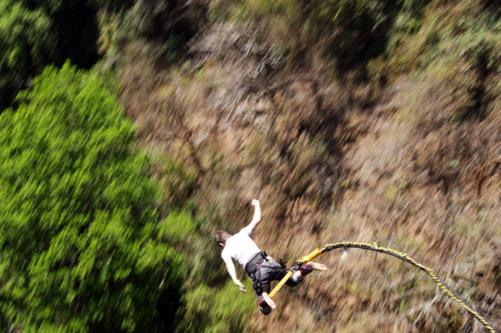        Bungee mid air
  - Costa Rica