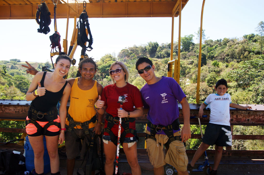        Bungee jumping team
  - Costa Rica