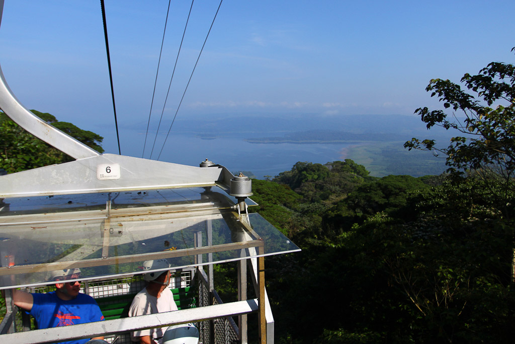 skytrek gondola views 
 - Costa Rica