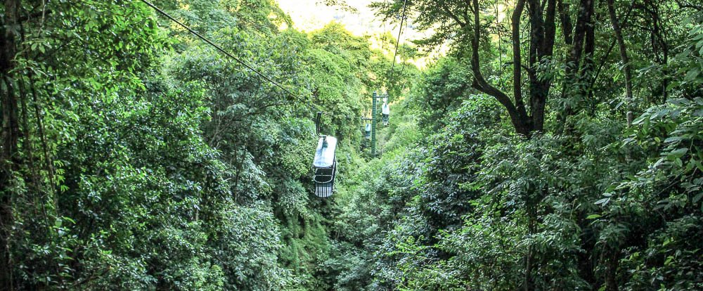 rainforest adventures aerial tram top 
 - Costa Rica