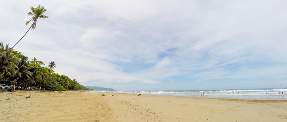 surfing lesson at playa hermosa santa teresa
 - Costa Rica