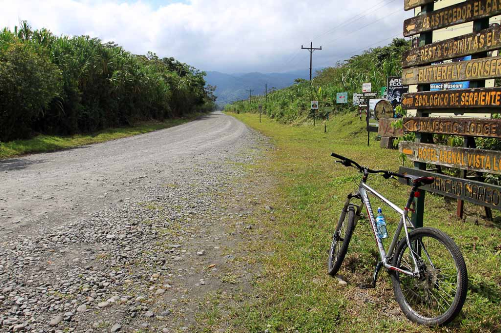 Mountain Biking at Lake Arenal