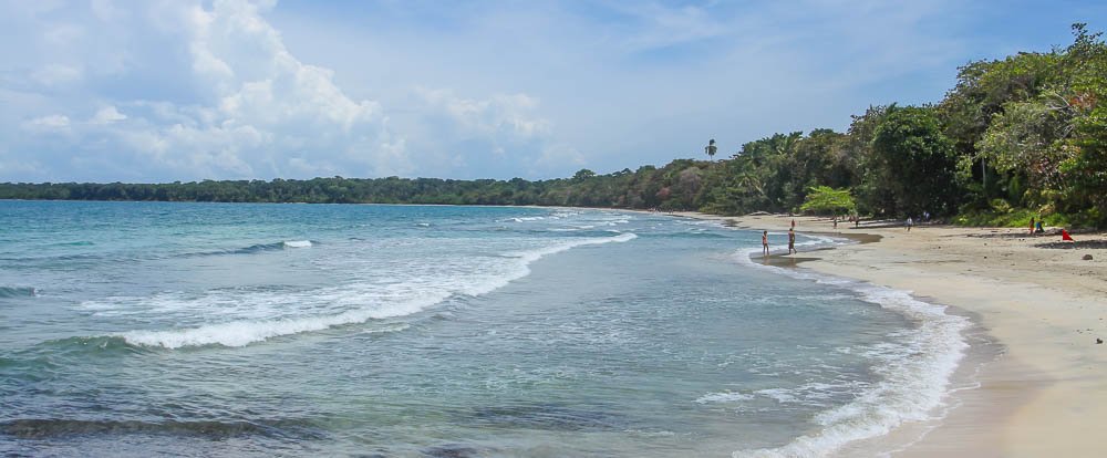 playa blanca cahuita front 
 - Costa Rica