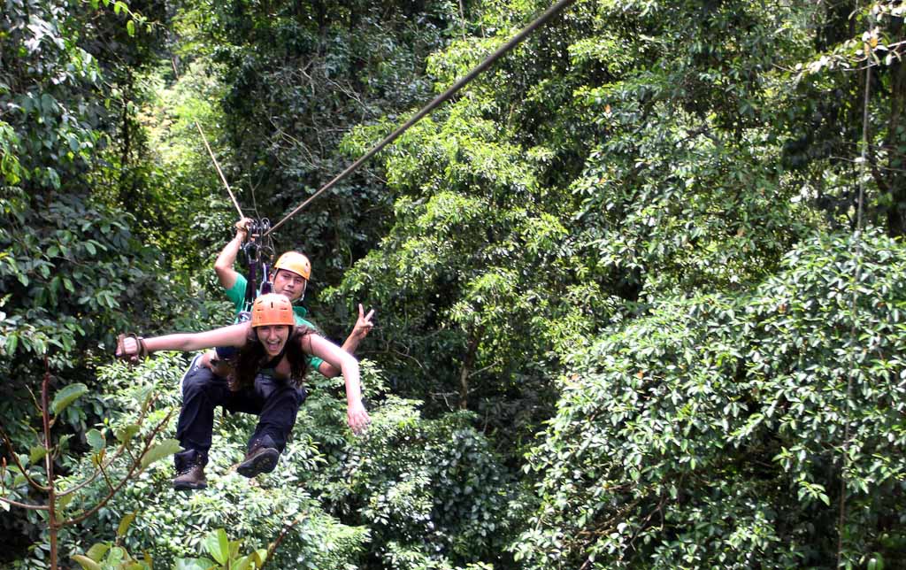 go adventure superman zip 
 - Costa Rica