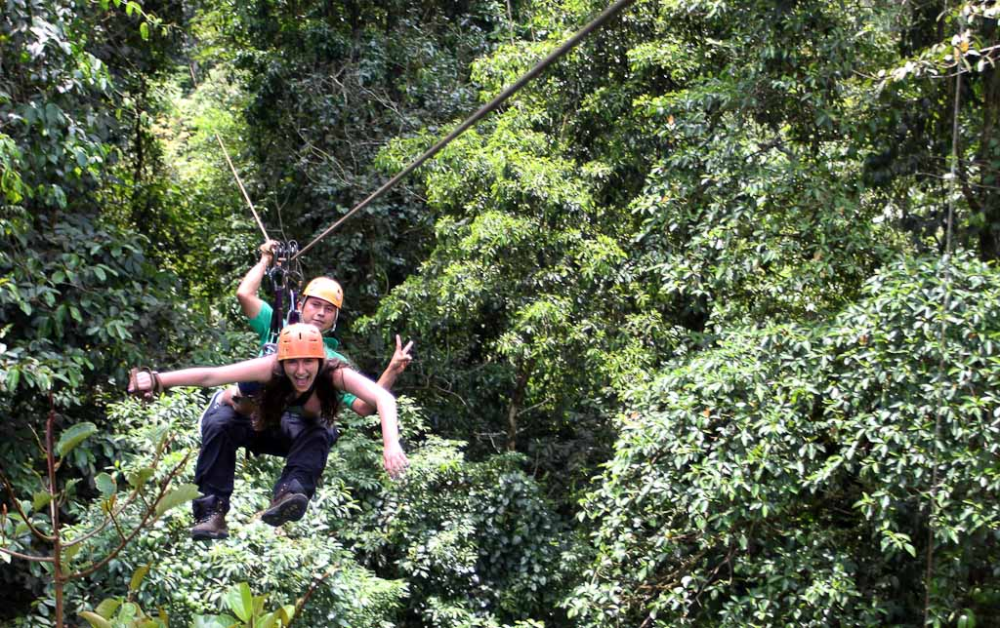 Day Adventure: Zip lines, Rappelling and Tubing