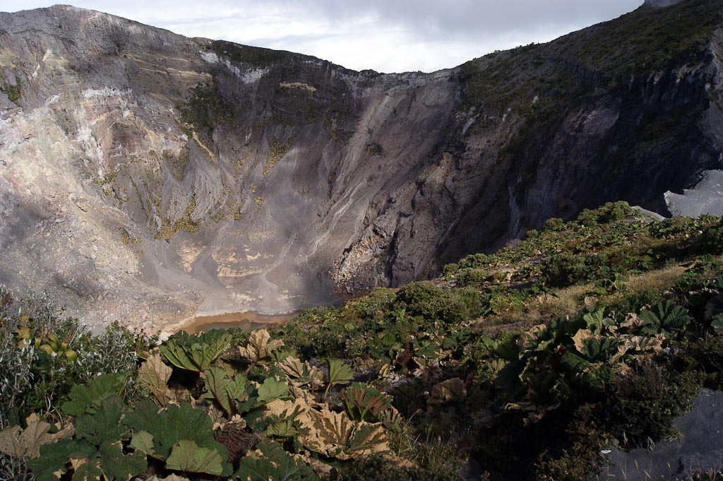irazu main crater  
 - Costa Rica