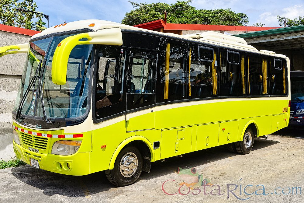         passenger hino senior coach lateral view
  - Costa Rica